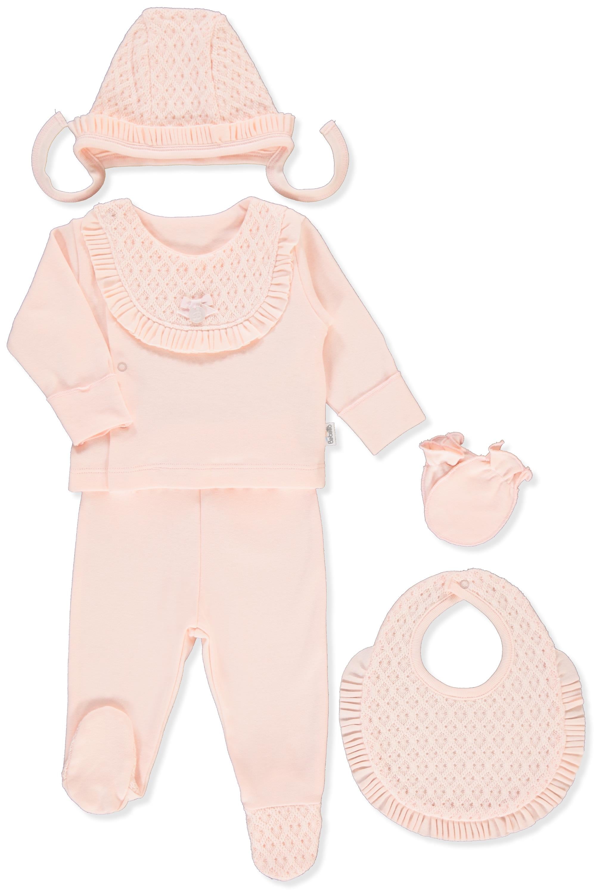 İNTERLOK ZIBIN SET 5Lİ (LITTLE LADY/25) PEMBE