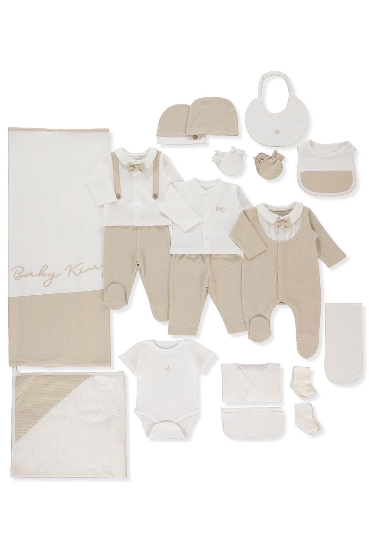 JAKARLI İKİ İP ZIBIN SET 20Lİ (BABY KING/25) BEJ