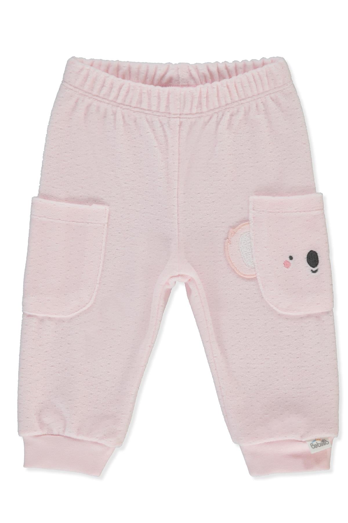 KADİFE PATİKSİZ PANTOLON (MY LITTLE ONE) PEMBE