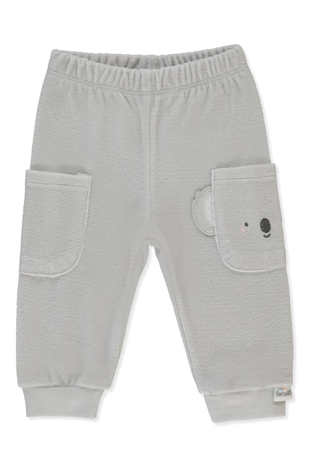 KADİFE PATİKSİZ PANTOLON (MY LITTLE ONE) GRİ