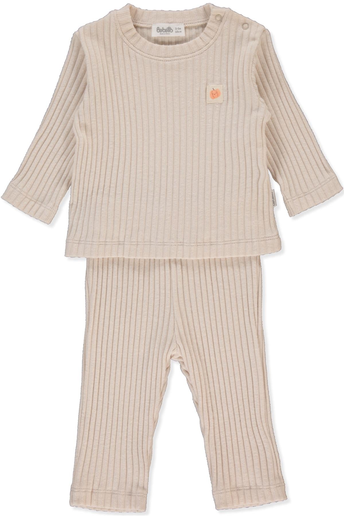 KAŞKORSE SWEAT 2Lİ TAKIM (PUMPKIN SEASON) BEJ