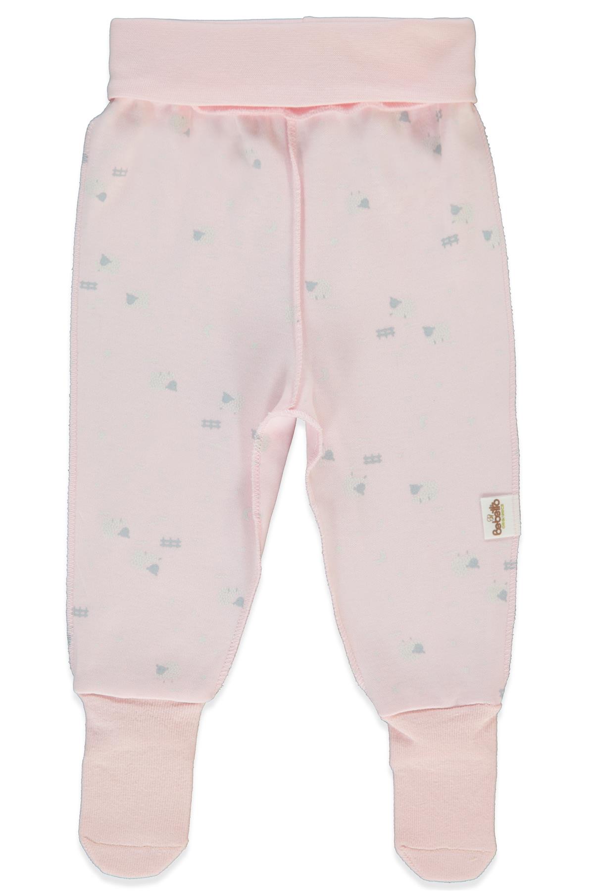 ORGANİK İNTERLOK ÇORAPTOLON (ORGANIC SLEEPY SHEEPY) PEMBE