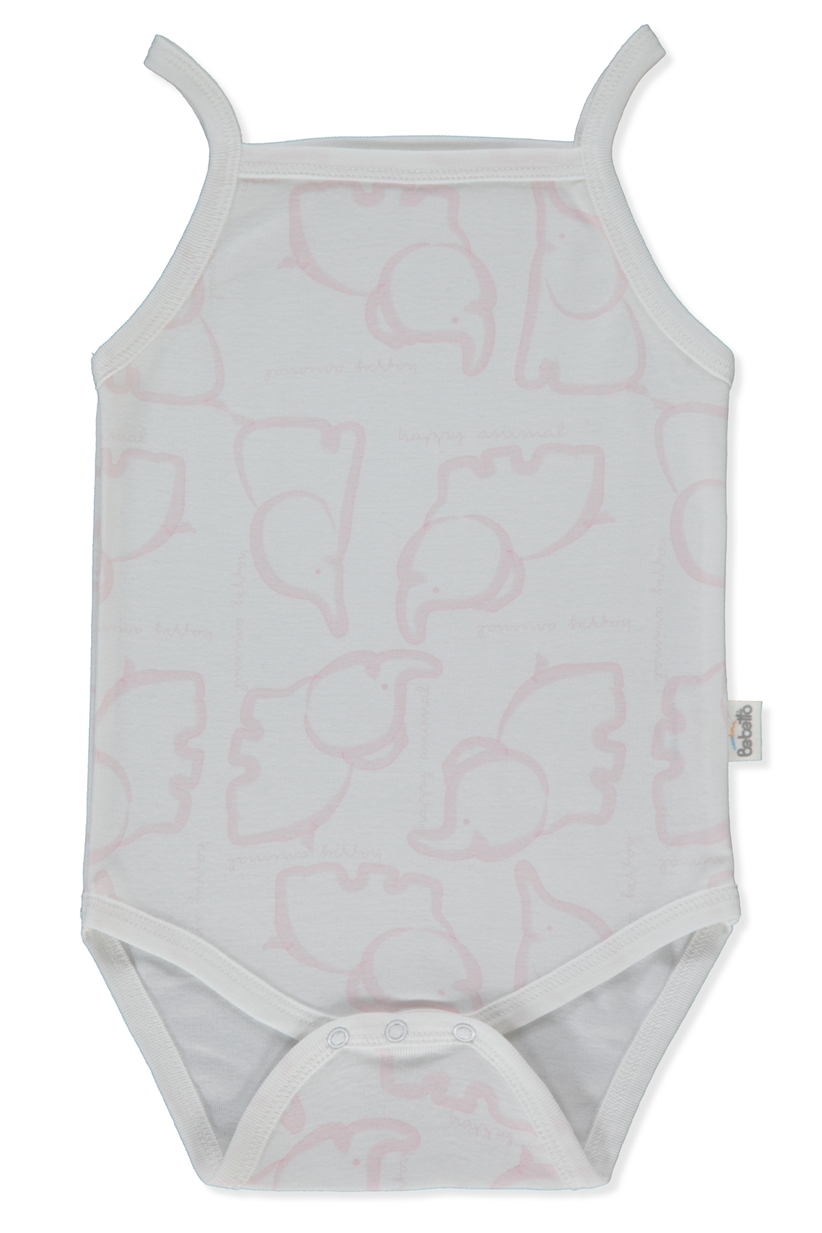 RİBANA İP ASKILI BODY YAŞ (HAPPY ANIMAL) PEMBE