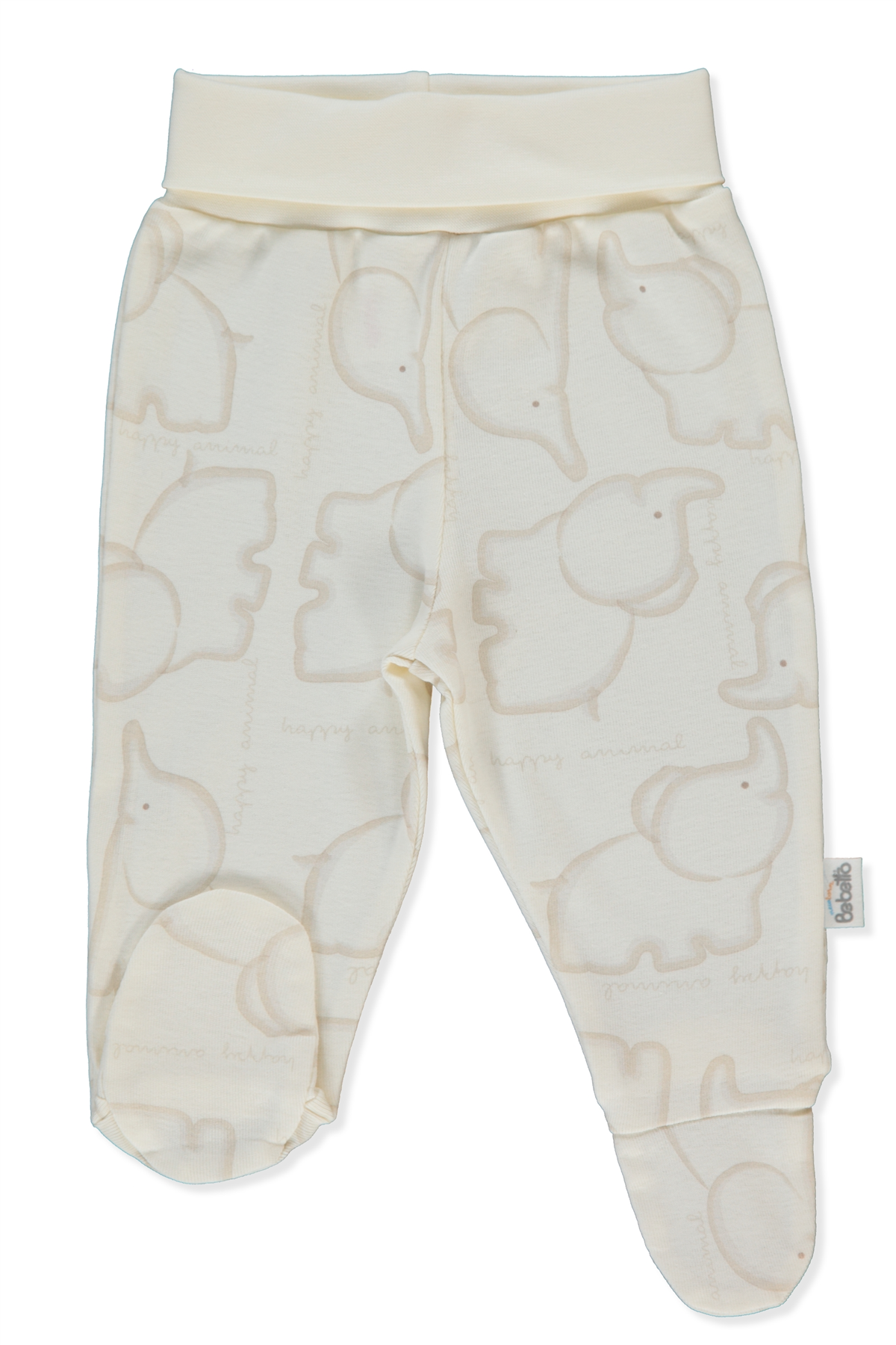 RİBANA PATİKLİ PANTOLON (HAPPY ANIMAL) BEJ
