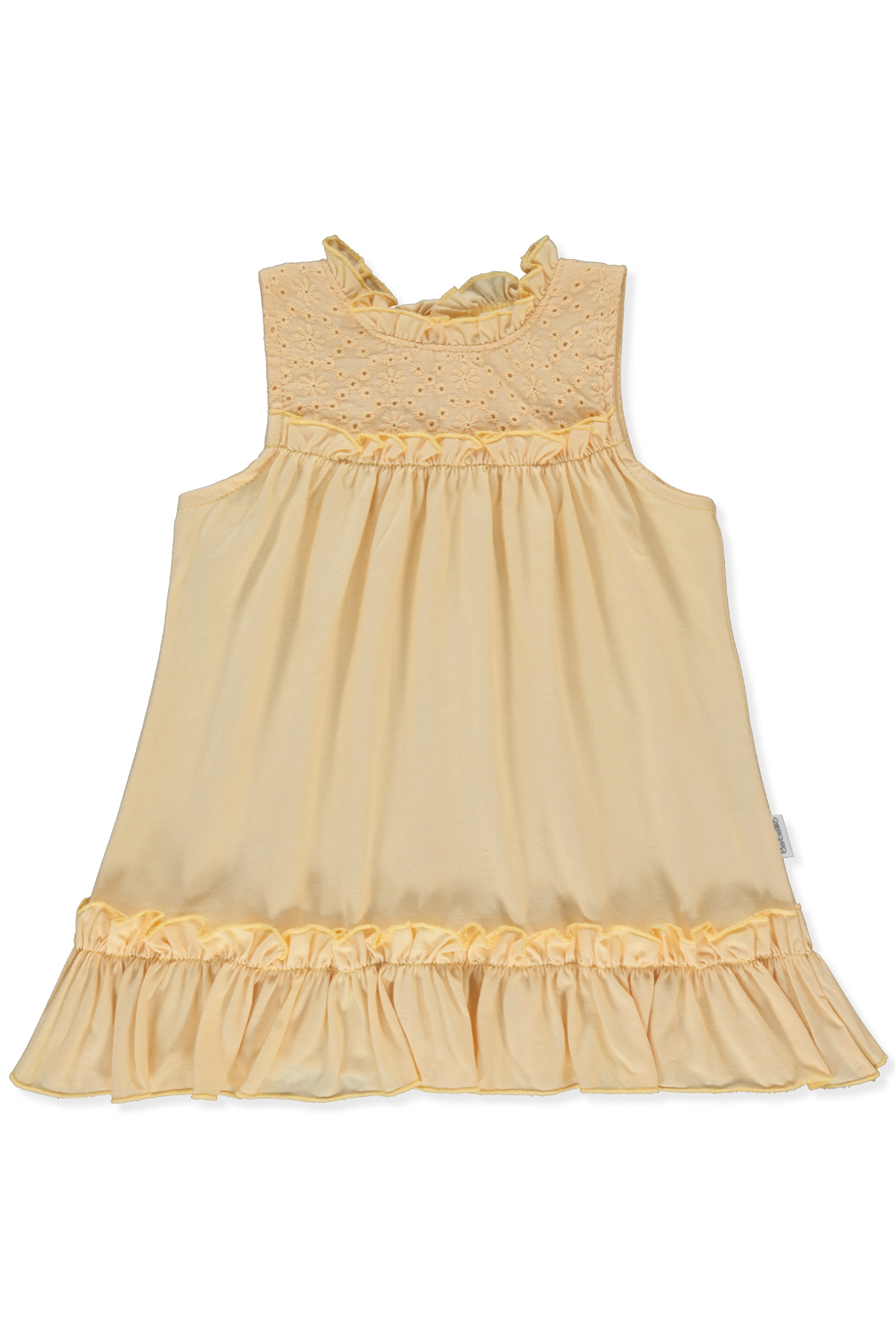 SÜPREM ELBİSE (LOVELY FLOWERS) SARI