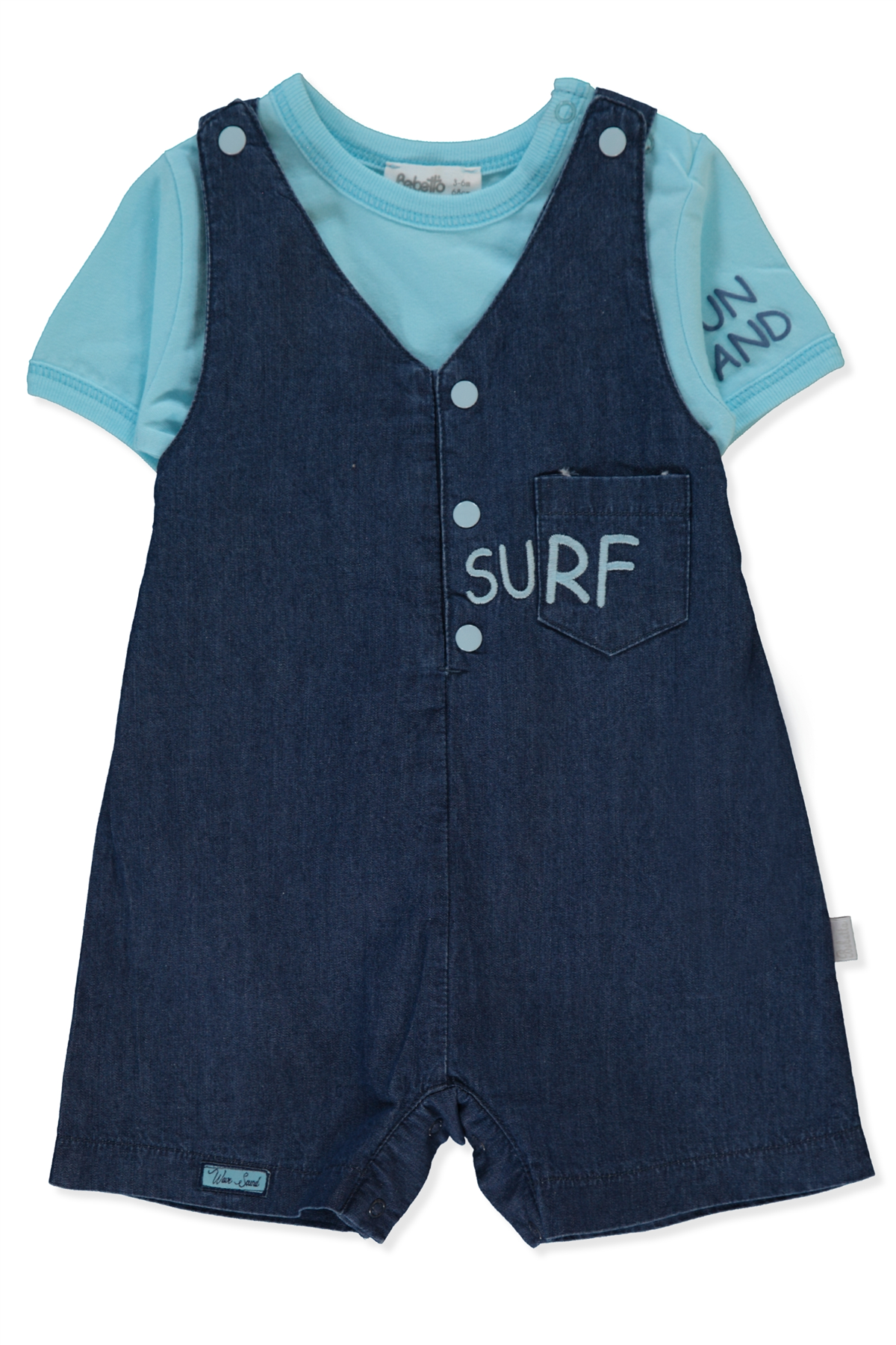 TENCEL SALOPET 2Lİ TAKIM (WAVE POWER) LACİVERT