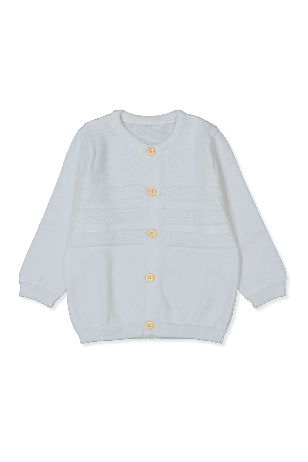 TRİKO HIRKA (ÇİZGİ DESEN) MAVİ