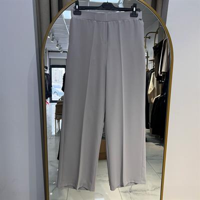 BELİ LASTİKLİ BOL PAÇA PANTOLON GRİ