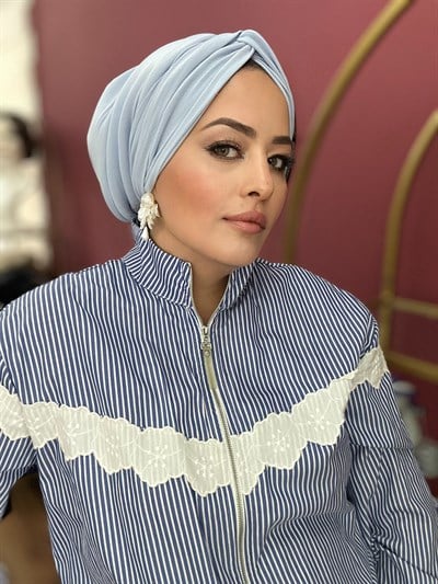 BEBE MAVİ DÜĞÜM MODEL DOLGULU BONE