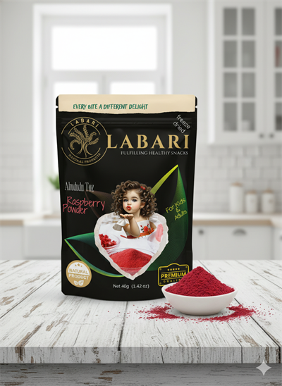 Labari Dondurularak Kurutulmuş Ahududu Meyvesi Tozu 40 gram