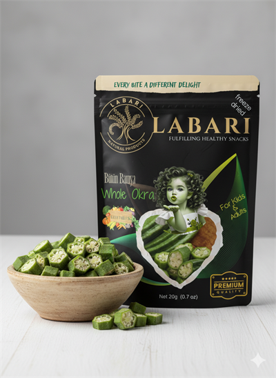 Labari Dondurularak Kurutulmuş Bamya 20 gram