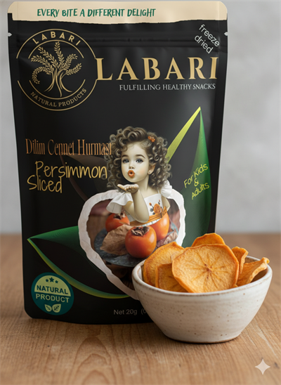 Labari Dondurularak Kurutulmuş Cennet Hurması Dilimleri 20 gram