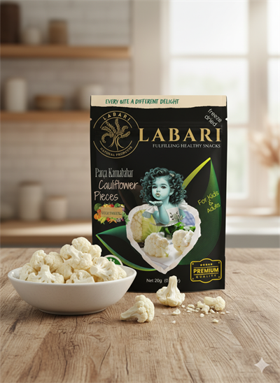 Labari Dondurularak Kurutulmuş Karnabahar 20 gram
