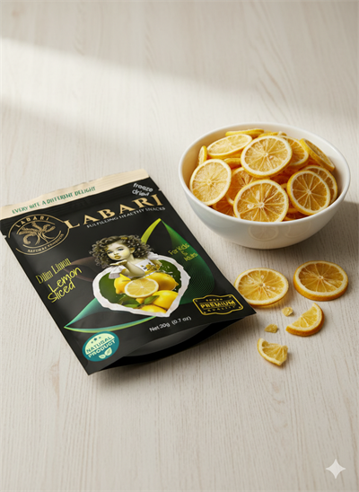 Labari Dondurularak Kurutulmuş Limon Dilimleri 20 gram