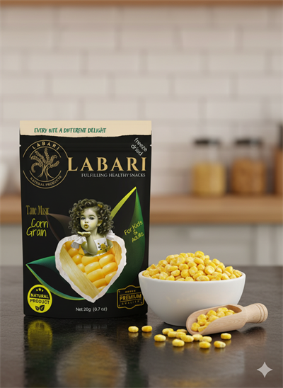 Labari Dondurularak Kurutulmuş Mısır Taneleri 20 gram