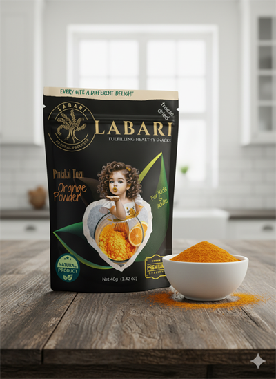 Labari Dondurularak Kurutulmuş Portakal Tozu 20 gram