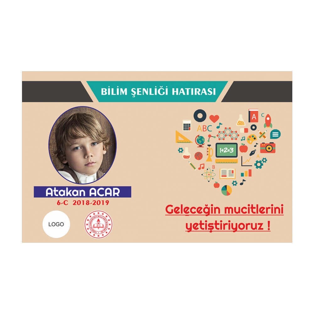  Bilim Fuarı Hatıra Magneti (Resimli - İsimli)