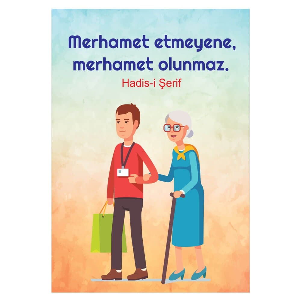  Merhamet ( Değerler Eğitimi Afişi )