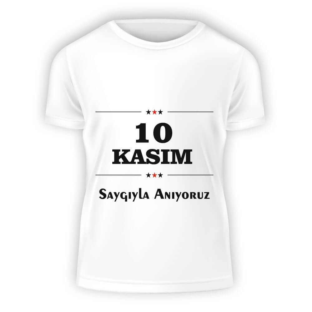 10 Kasım Atatürk Tişörtü