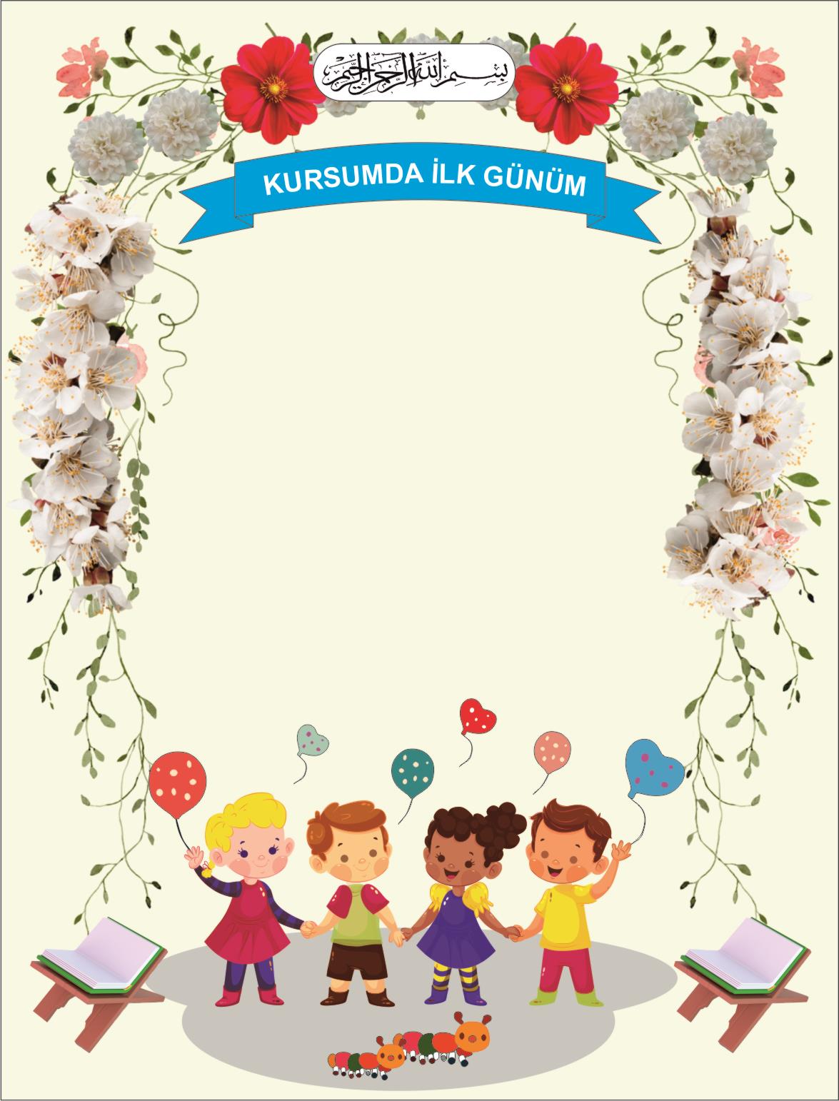 123457Kursumda İlk Günüm Arka FonArka FonOkularenkkat