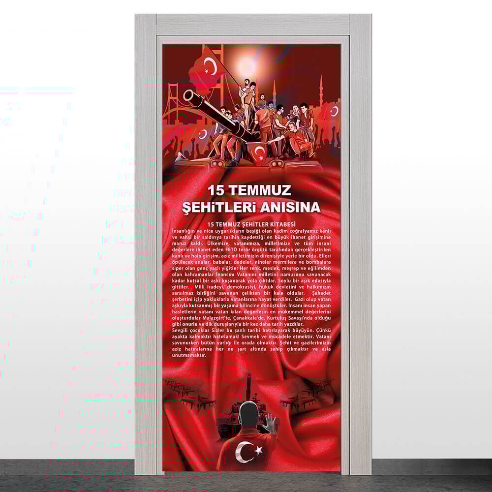 15 Temmuz Kapı Giydirme 3