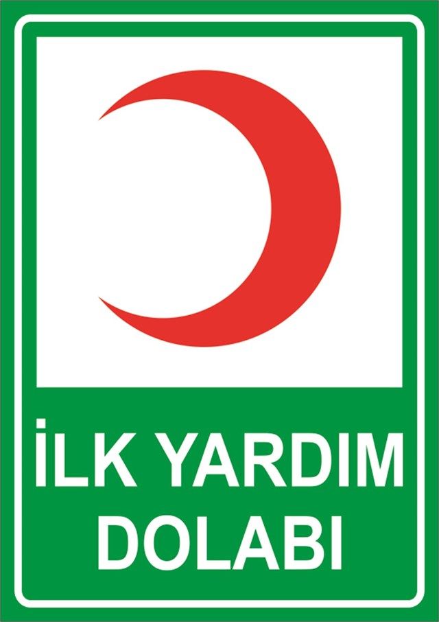 İLKYARDIM DOLABI LEVHASI