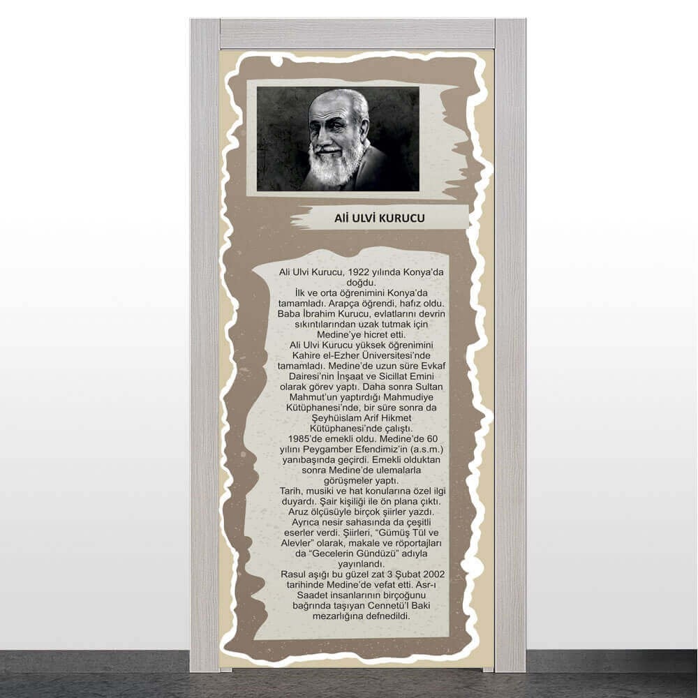 Ali Ulvi Kurucu Kapı Giydirme