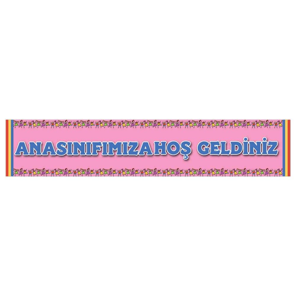 Anasınıfımıza Hoş Geldiniz Afişi