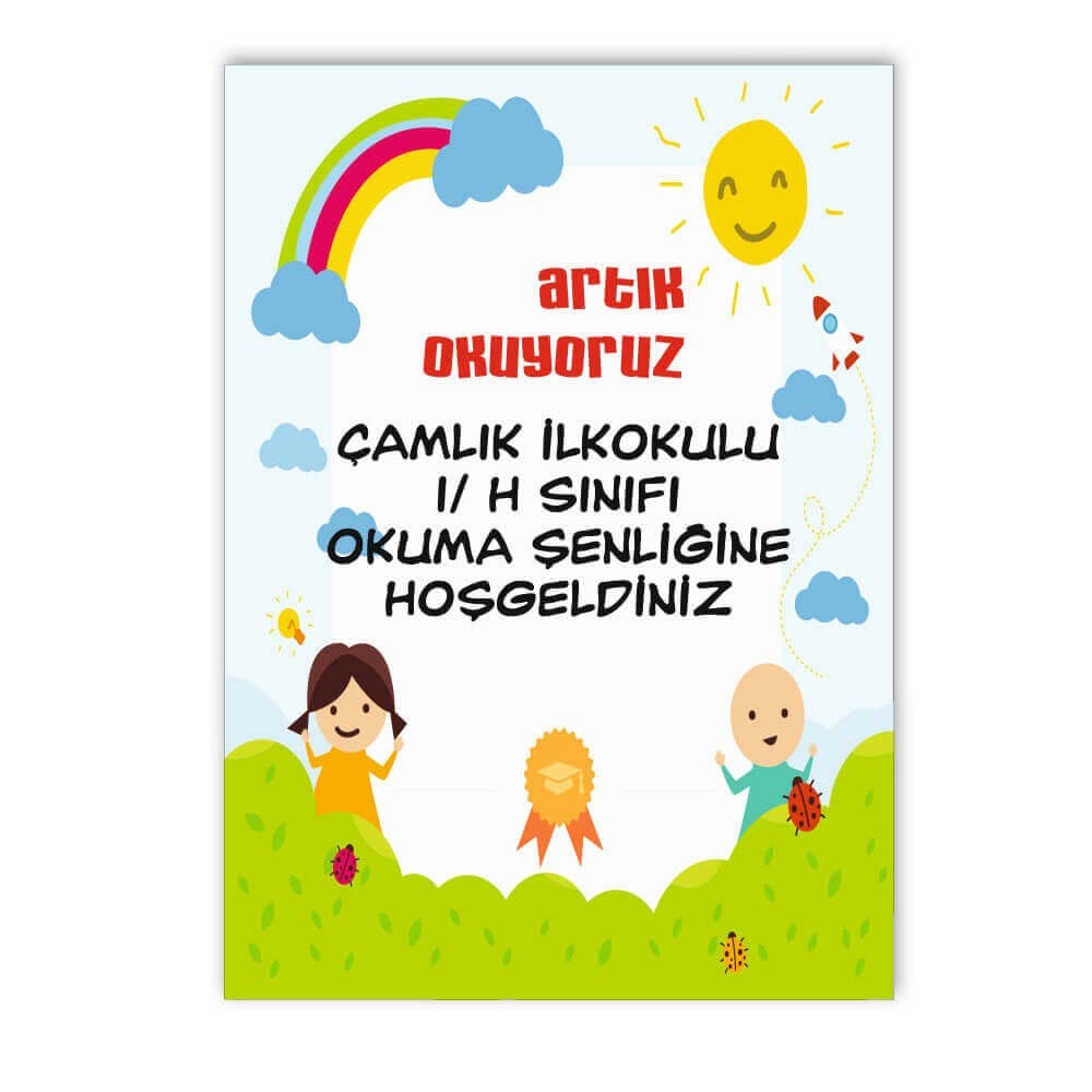 Artık Okuyorum Afişi 1