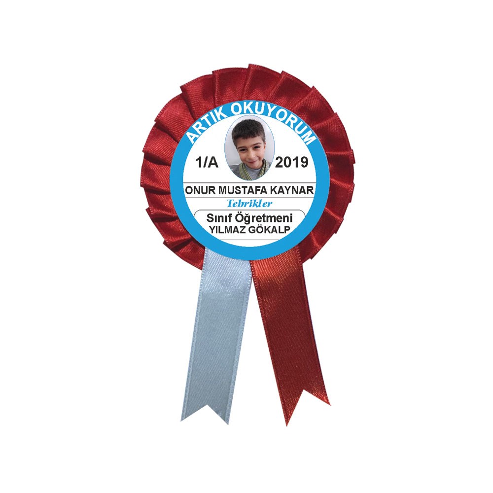 Artık Okuyorum Kokartı (İsimli - Resimli)
