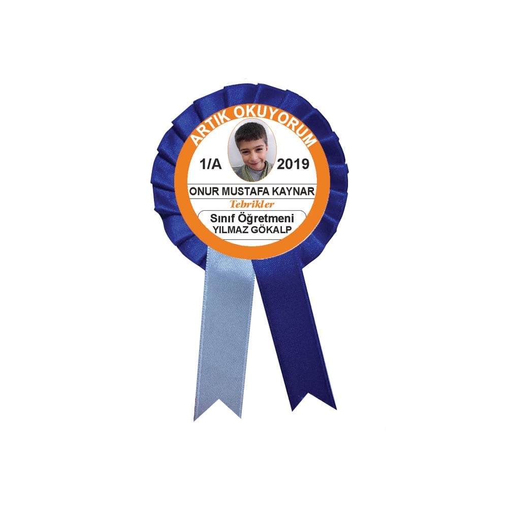 Artık Okuyorum Kokartı (İsimli - Resimli)