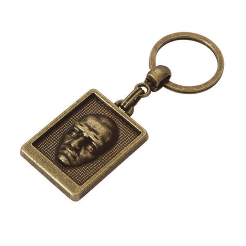 Atatürk Antik Pirinç Kabartma Anahtarlık