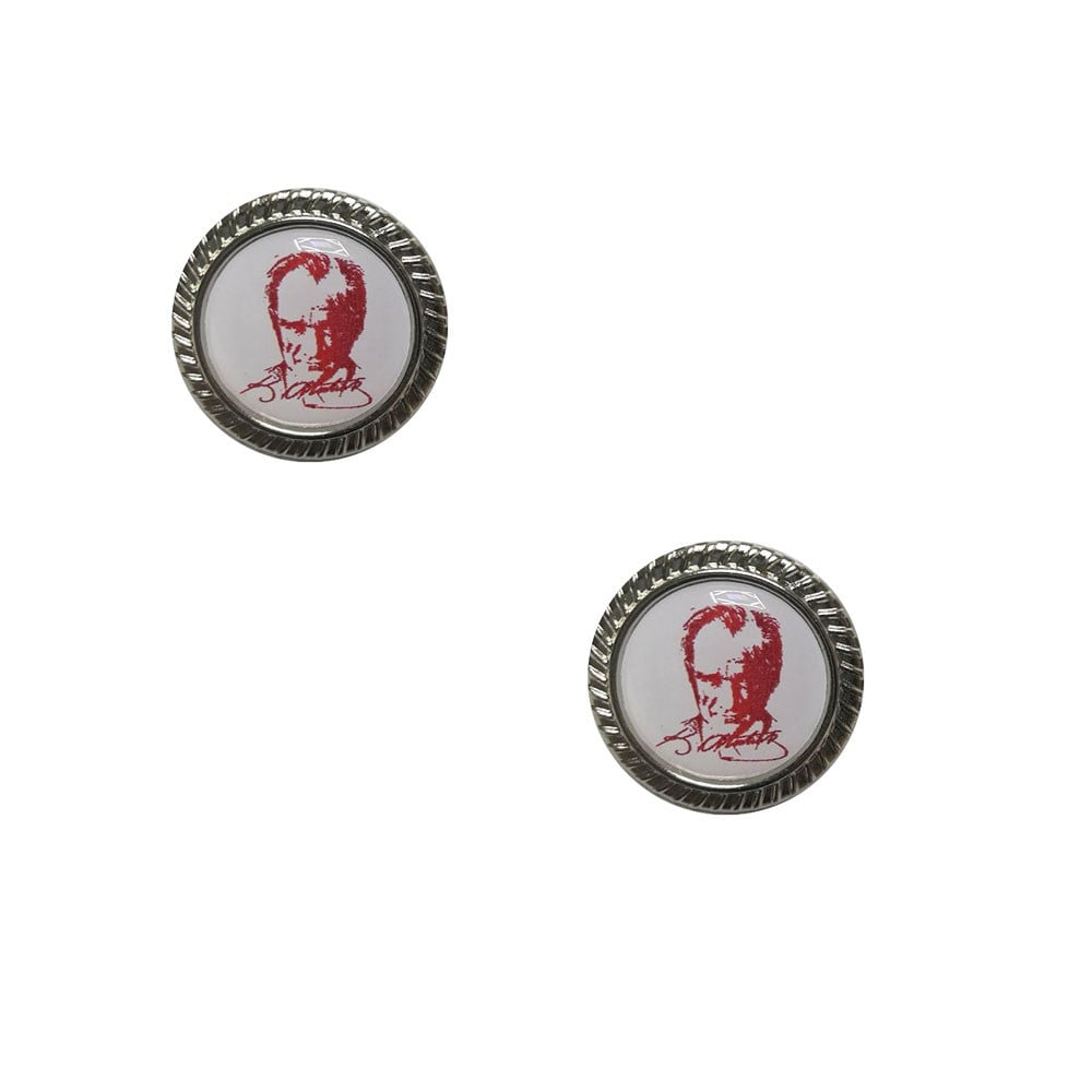 Atatürk Damla Baskı Rozet