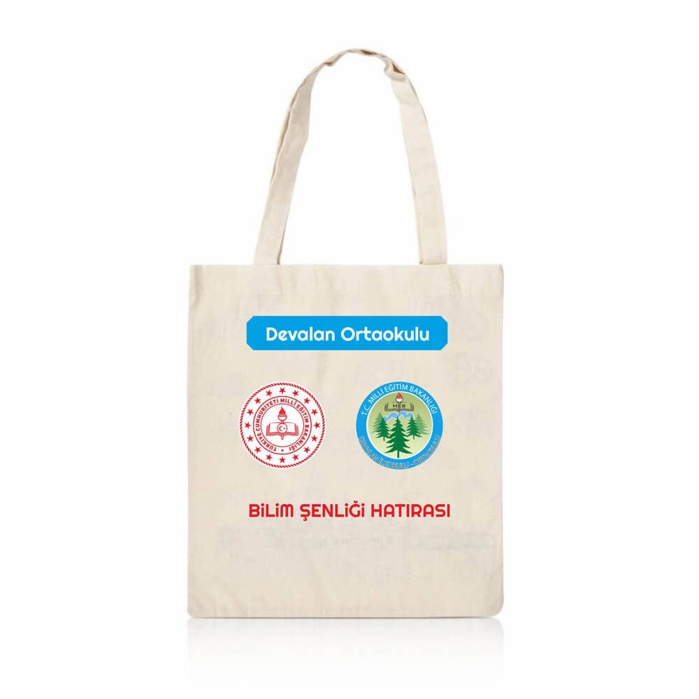 Bilim Fuarı Baskılı Bez Çanta