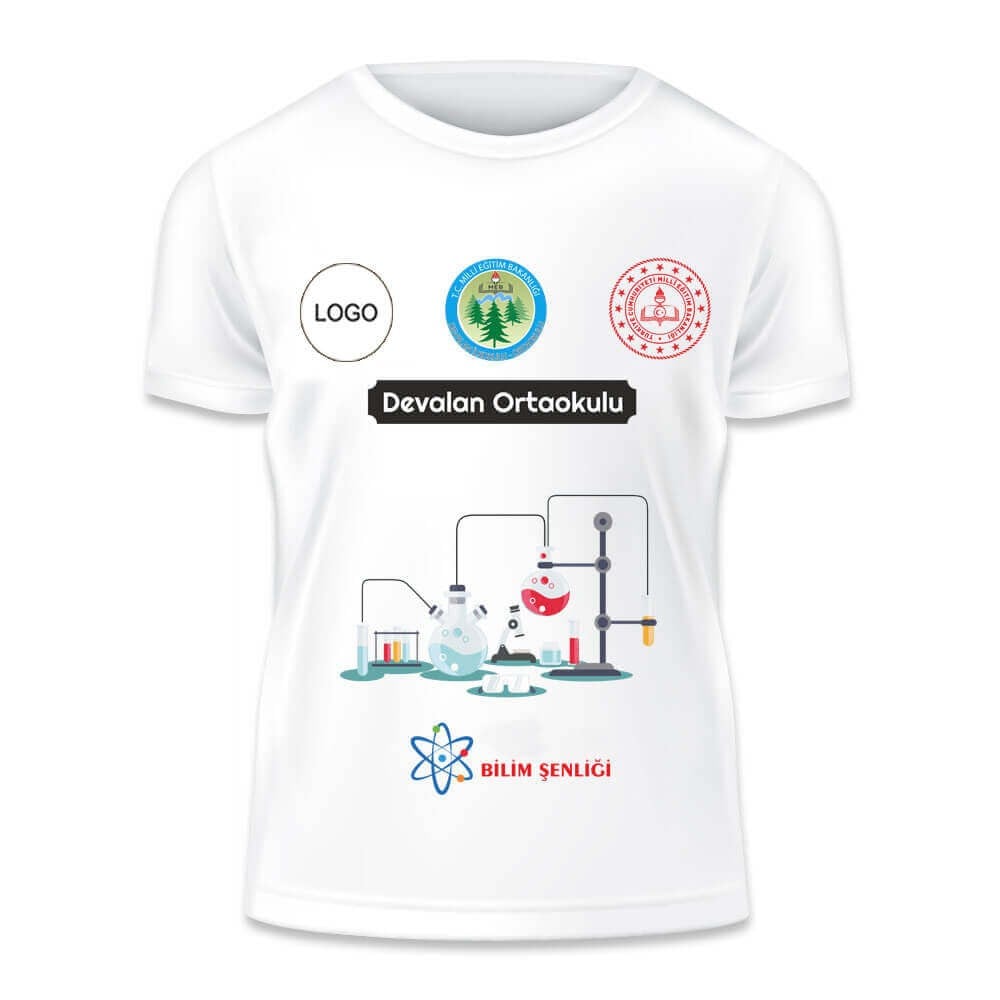 Bilim Fuarı Baskılı Tişört 26