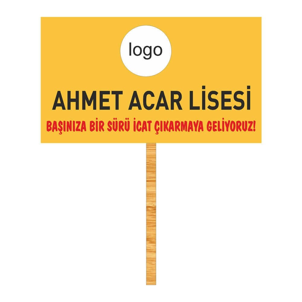 Bilim Fuarı Okul Tören Tabela 