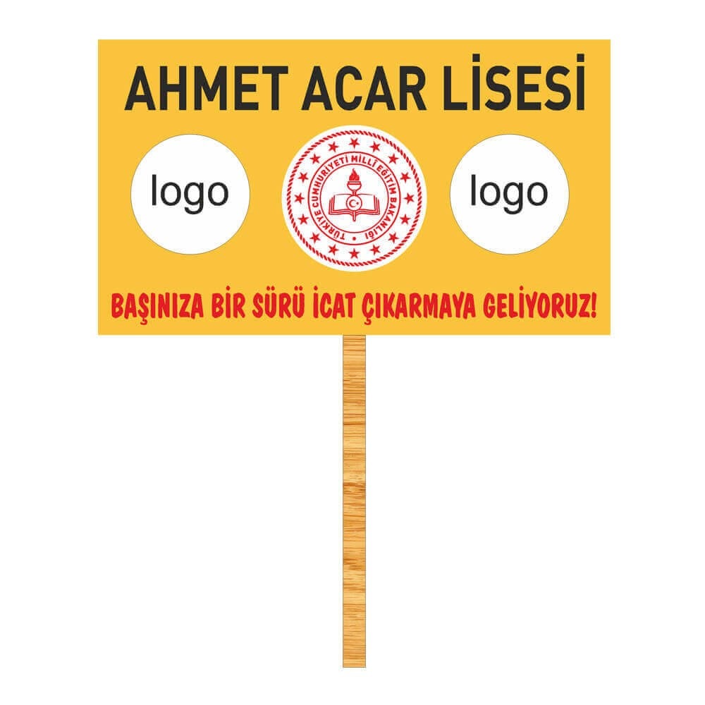 Bilim Fuarı Okul Tören Tabela 