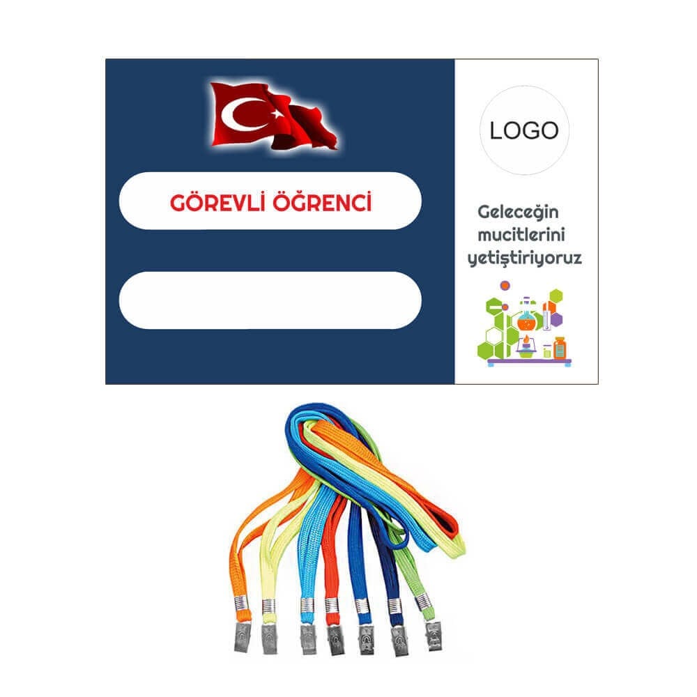 Bilim Fuarı Yaka Kartı 14