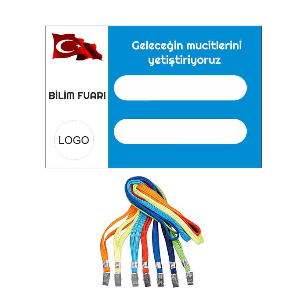 Bilim Fuarı Yaka Kartı 3