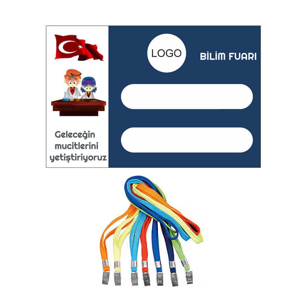 Bilim Fuarı Yaka Kartı 8
