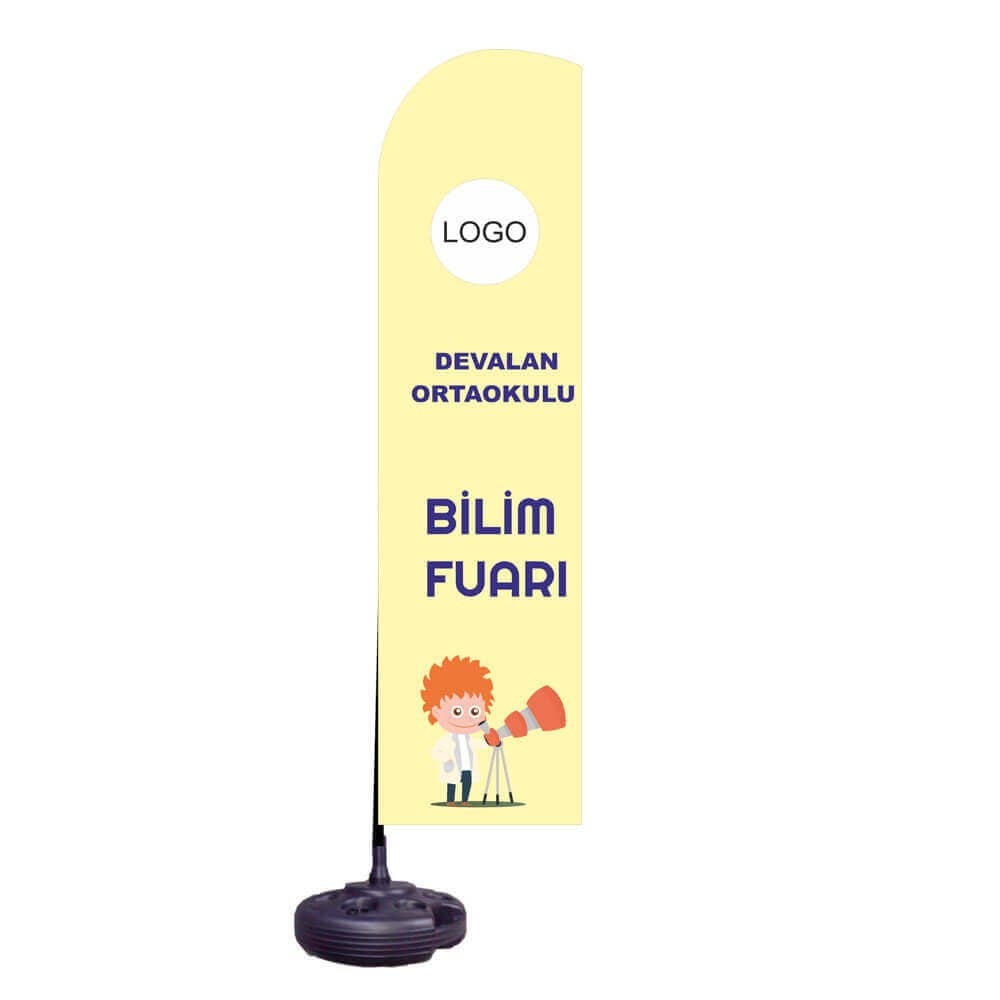 Bilim Fuarı Yelken Bayrak