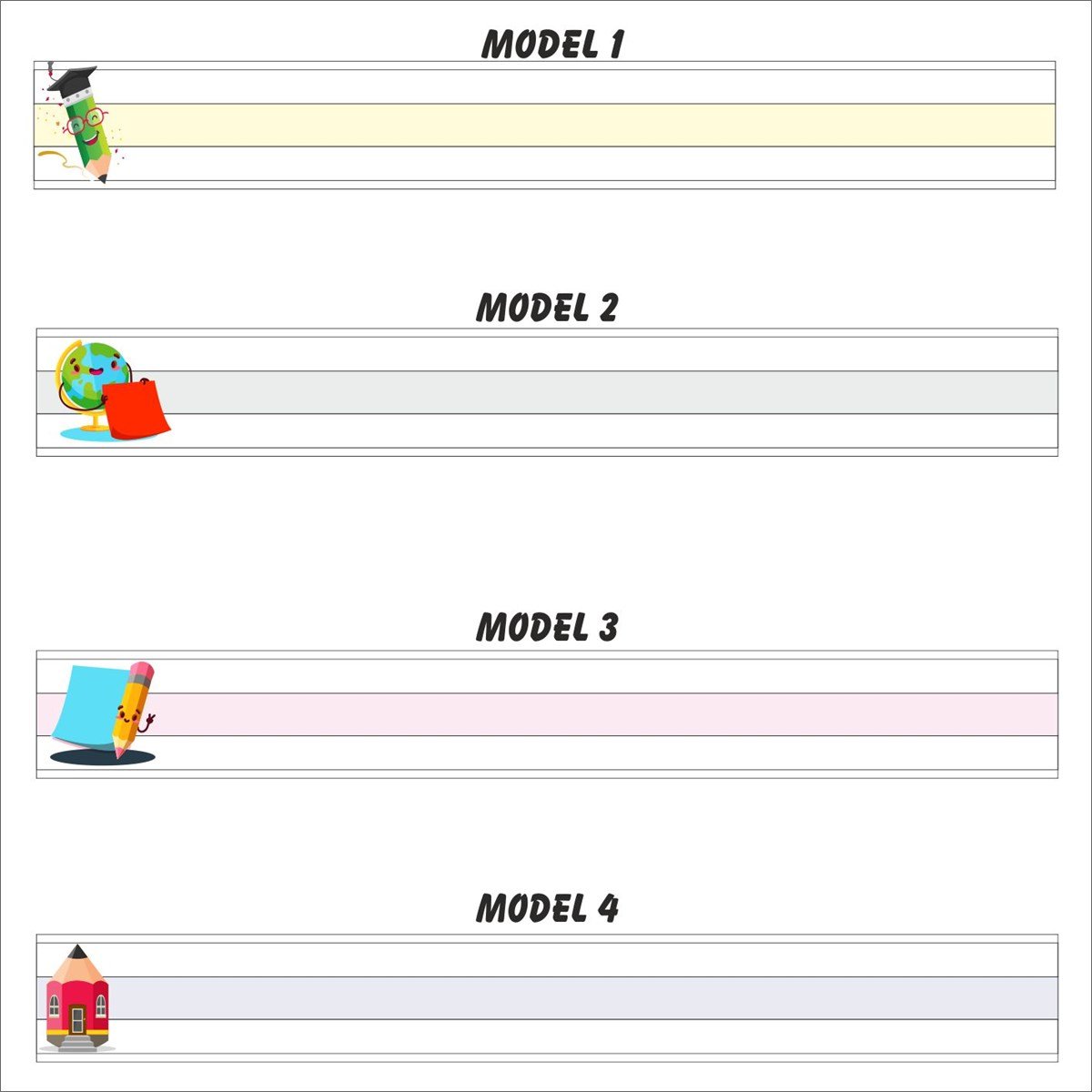 Çizgili Tahta Folyosu (1. sınıflar için)