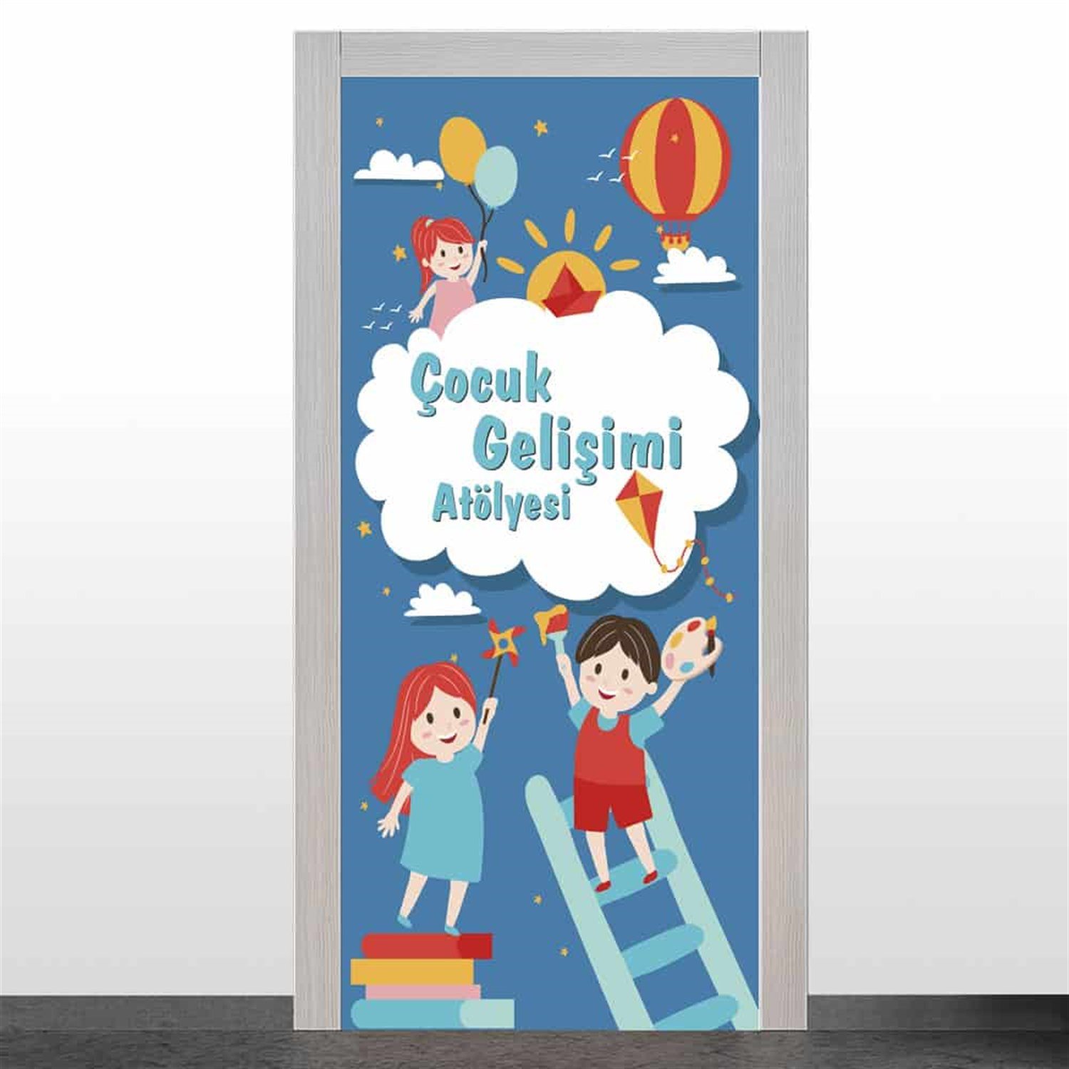 Çocuk Gelişim Atölyesi Kapı Giydirme