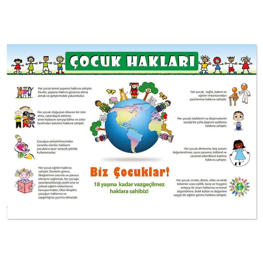 Çocuk Hakları Afişi