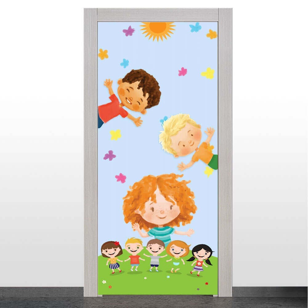 Çocuk Temalı Kapı Giydirme 