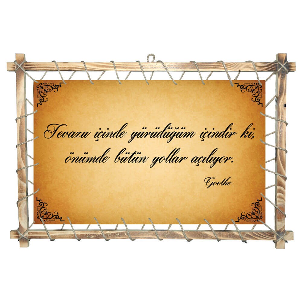 Değerler Eğitimi Tablo - Tevazu 1