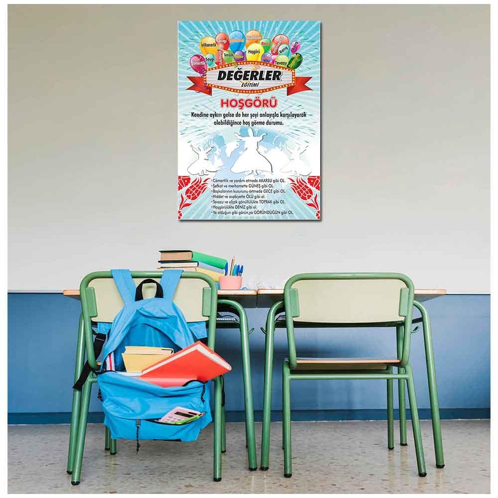 dgr7Hoşgörü Okul Ders PosterleriDeğerler Eğitimi AfişleriOkularenkkat