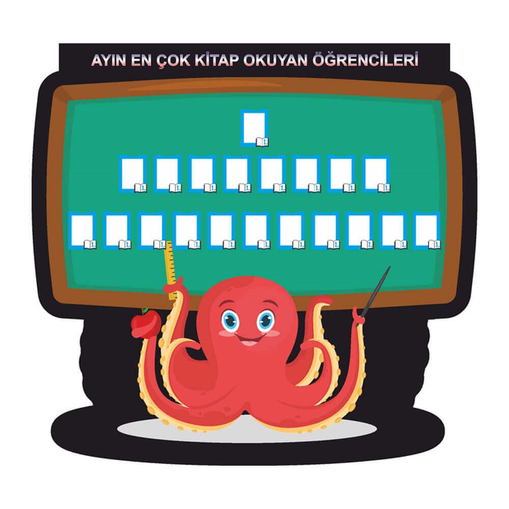 En Çok Kitap Okuyan  Öğrenci Panosu 