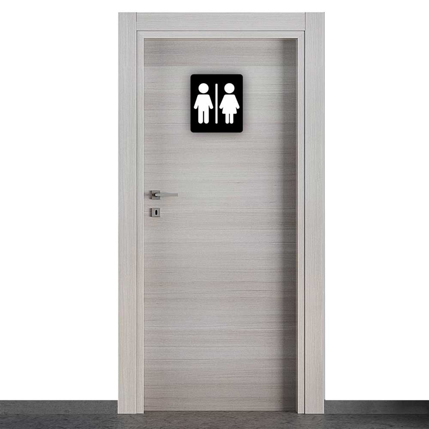 Erkek Kız WC Okul Kapı İsimliği