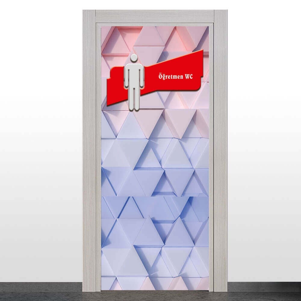 Erkek Öğretmen WC Kapı Giydirme